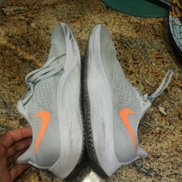 Nike Mens Air Zoom Pegasus 37 BQ9646-012 Gray Running Shoes Sneakers Size 11.5 main image 8